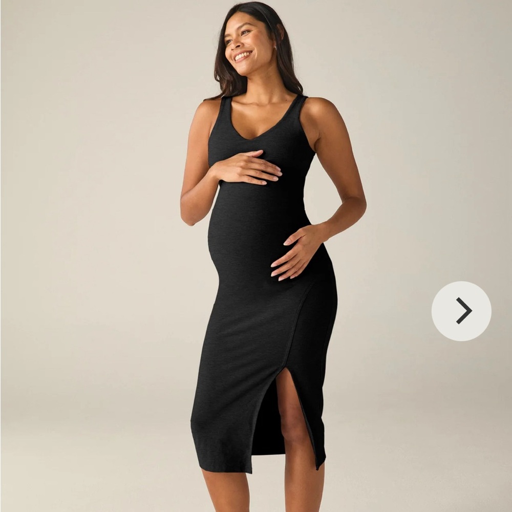 Beyond Yoga Spacedye Inspire Maternity Midi Dress